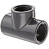 Spears-PVC-Pipe-Fitting-Tee-Schedule-80-NPT-Female Spears-PVC-Pipe-Fitting-Tee-Schedule-80-NPT-Female