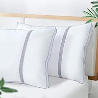BedStory Pillows for Sleeping Hotel Collection Luxury Pillow 2 Pack Down Alternative Premium Quality Bed Pillows for...