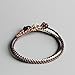 TALE Tibetan Buddhist Hand-Braided Super Thin Lucky Knots Rope Bracelet Blessed By Monk Black, Silver, Brown