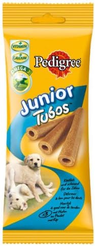 pedigree puppy tubos