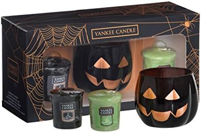 Yankee Candle Forbidden Apple votives et Spider Web votive Holder Halloween