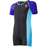 TYR Boys Solid Thermal Swim Suit