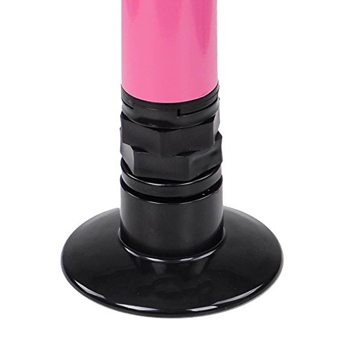 WALLER PAA Dance Pole Full Kit Portable Stripper Exercise Fitness Club Party Pink