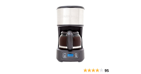 Amazon.com: Farberware 5-cup Cafetera eléctrica : Hogar y Cocina