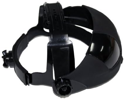 Sellstrom 32001 Plastic/Fiberglass Replacement Crown, Black, For Flip Front Window Protective Faceshield by Sellstrom