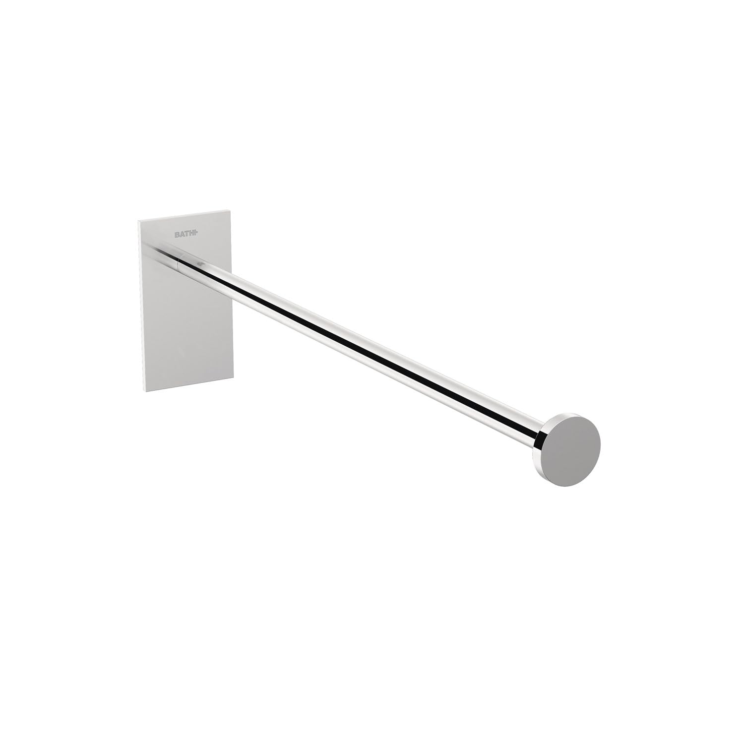 Bath+ by Cosmic 2760169 Stick Towel Holder, Chrome, Mediano