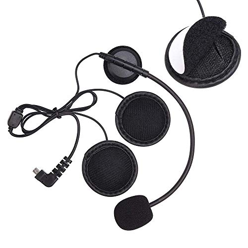 Chimaera Two (2) Pairs of Stereo Motorcycle Powersports Bike Helmet Bluetooth Headset Intercom Wireless GPS Support DSP Noise Control 1000m 2 to 3 Riders