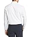 Van Heusen Men's Pinpoint Regular Fit Solid Button Down Collar Dress Shirt, White, 17.5
