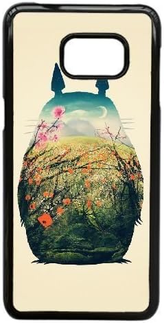 Durable Phone Case Samsung Galaxy S6 Edge Plus Cell Phone Case Black Dldos My Neighbour Totoro Plastic Durable Cover