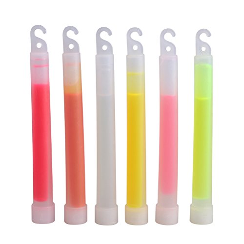 LIOOBO 12PCS Emergency Light Sticks Glow Sticks Green
