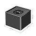 Neewer Portable Square Cube Shaped Interview Mic Microphone Flag Station Logo Max. 1.57 inches/4cm Hole, Black