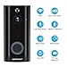Doorbell Camera Wireless, SMONET WiFi Smart Doorbell, HD Security Camera with Two-Way Audio, Real-Time Video, Night Vision, Phone Ring, Free App for iOS and Android (Black)