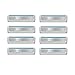 Wilkinson Sword Quattro Titanium Sensitive Razor Blades - Pack of 8 Blades