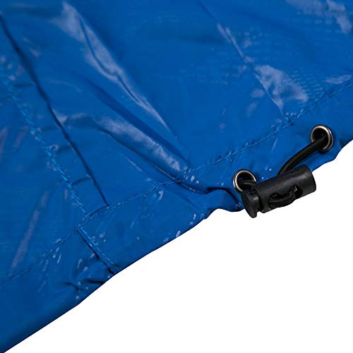 Realdo Womens Mens Waterproof Jacket, Lightweight Windbreaker Quick Dry Solid Running Coat + Storage Bag - Thumbnail 4