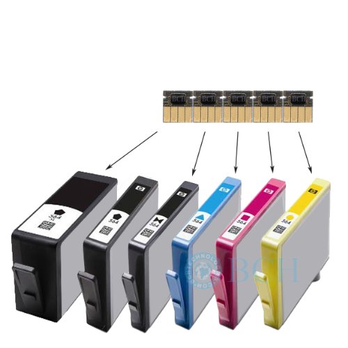 5PCS Refurbished Genuine HP 564 Chip for CIS CISS Refillable Cartridge (Newly Refurbished. Updated Version)