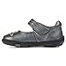 pediped Grip N Go Starlite Casual Mary Jane (Big Kid), Pewter, 23 EU (7 E US Big Kid)