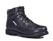KINGSHOW Men's 1406 Premium Full-Grain Leather Plain Rubber Sole Soft Toe Work Boots