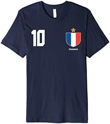 Mens Francais France Football Soccer Jersey Shirt Medium Navy