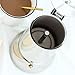 Mr. Rudolf Coffee Maker and Moka Pot,18/10 Stainless Steel Stovetop Espresso - (6 Cups)