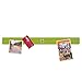 Three by Three Seattle 28 x 2.5 Inch Metal Strip Frameless Magnetic Bulletin Board with 12 Magnets for Memos, Photos, Lists, and More in Office, Home, or School Décor (Spring Green)
