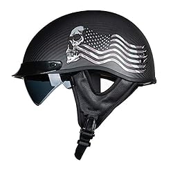 VCOROS Carbon Fiber Open Face Sun Shield Crusie