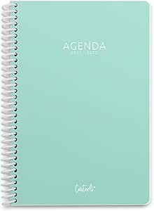 Casterli-AGENDA ESCOLAR 2021-22 BASIC color Verde claro ...