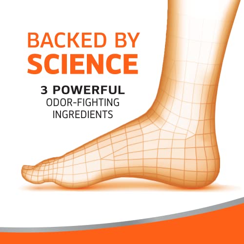 OdorEaters Foot Powder, 6 oz, Pack of 4 Shoe Odor Foot Odor Eliminator, Shoe Odor Foot