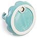 Monarch Housewares Peacock Ring Jewelry Holder - Aqua Blue and Gold Porcelain - Tray Trinket Coin Tidbit Dish – Great Gift Item