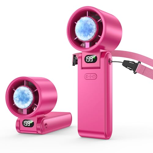 Portable Handheld Fan with Ice Cooler