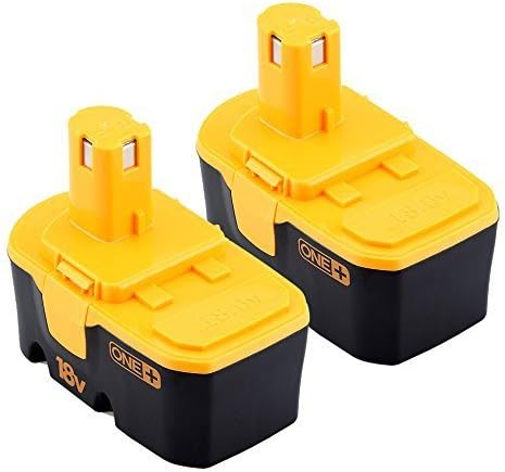 NESTSUN 2 Packs Power Tool Replacement Battery 3.0Ah 18V for Ryobi ONE+ P100 P101 130224007 130224028 130255004 ABP1801 ABP1803 BCP1817/2SM BPP-1813 BPP-1815 BPP-1817 BPP-1817/2 BPP-1817M BPP-1820