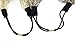 yueton Pack of 2 Elegant Retro Women Girl Lace Headband Hair Band Hair Accessories (2 Different Colors 16.5 Inch)