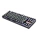 Redragon K552-R KUMARA LED Rainbow Backlit Mechanical Gaming Keyboard Small Mechanical Gamers Keyboard 87 Key Metal Computer USB Gaming Keyboard for PC Quiet Cherry MX Blue Equivalent (Black)thumb 3