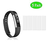 iGK Screen Protector for Fitbit Alta-HD Ultra Clear TPU Film Anti Explosion Super Flexible Film - 5 Count