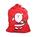 2 Pack Christmas Santa Sacks – Personalized Xmas Santa Bags for Kids - Non-Woven Fabric with Drawstring Gift Bag - Extra Large 27.5” x 19.5” Perfect for Storing Christmas Presents – Xmas Decoration