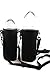 Neoprene Water Bottle Holder and Sleeve for 1-1.5 L Water Bottles With Adjustable Shoulder Strap by Made Easy Kit