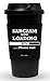 Funny Guy Mugs Sarcasm Now Loading Travel Tumbler With Removable Insulated Silicone Sleeve, Black, 16-Ounce