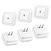 Litom LED Litom LED Night Light 0.5W Plug In Square LED Night Light 6 Pack White