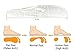 Arch Support for Flat Feet & Plantar Fasciitis, Gel Shoe Inserts Relieve Foot Pain for Women & Men (2 Pairs)