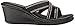 Skechers Cali Women's Rumblers - Go2gal Wedge Sandal, Black Gem, 8 M US