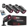 ANRAN 4 Channel 1080P Home Security Camera System 4ch CCTV DVR Recorder with 1TB Hard Drive 4X Full HD 1080P…