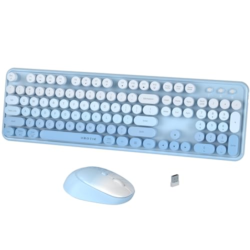 FCPLU Xubotie Wireless Keyboard Mouse Combo 104-key