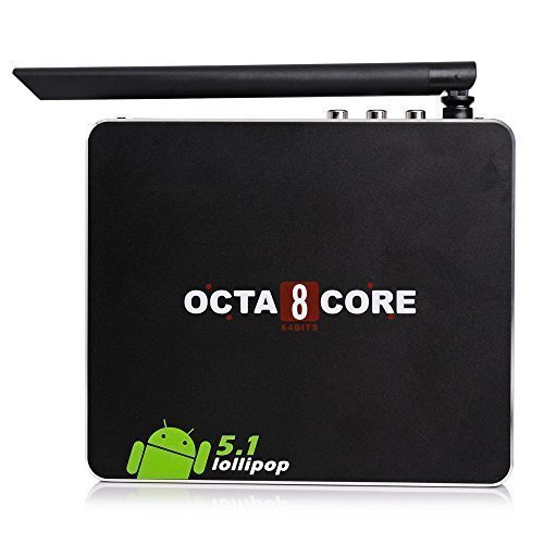 Epteam Xbmc KODI 4k*2K H.265 Google Smart TV BOX Mini PC Internet Streaming Media Player Android 5.1lollipop,octa Core & 64-bit CPU Tv Box Csa90 (RK3368+1G+8G+2.4gwifi+4k)