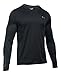 Under Armour Men's ColdGear Infrared Raid Fitted Long Sleeve Shirt, Black/Black, Large