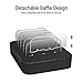 5 Port USB Charging Station Charge Dock Organizer, Cell Phone Charger Multi Port Desktop Charging Station for iPhone, iPad, Samsung Galaxy, and Other Tablets,30W 5-Port USB Device Charging Station