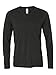 Bella + Canvas Unisex Jersey Long-Sleeve V-Neck T-Shirt XL CHAR-BLACK TRIB
