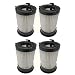 4 Pack Eureka DCF-4 DCF-18 HEPA Filter By ZVac