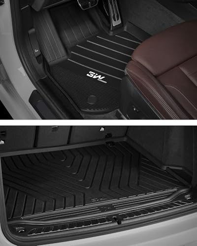 3W BMW X3 G01 2018-2024 / iX3 G08 2021-2025 Thorex™ Car Mats Set of 4 and Tailored Boot Mat Easy Clean Heavy Duty Car Mats and Non-Slip Boot Mat