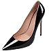 LOVIRS Womens Pointed Toe High Heel Slip On Stiletto Pumps Wedding Party Basic Shoes
