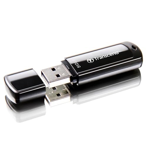 Transcend Jetflash 700 512GB USB Stick, Schwarz |USB 3.1 Gen 1 |Robust & Zuverlässig |Ideal für Laptop, PC, Desktop & Notebook