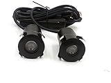 Sunreek2 pcs Universal Car Projection LED Projector Door Shadow Light Welcome Light Laser Emblem Logo Lamps Kit (FORD Mustang)